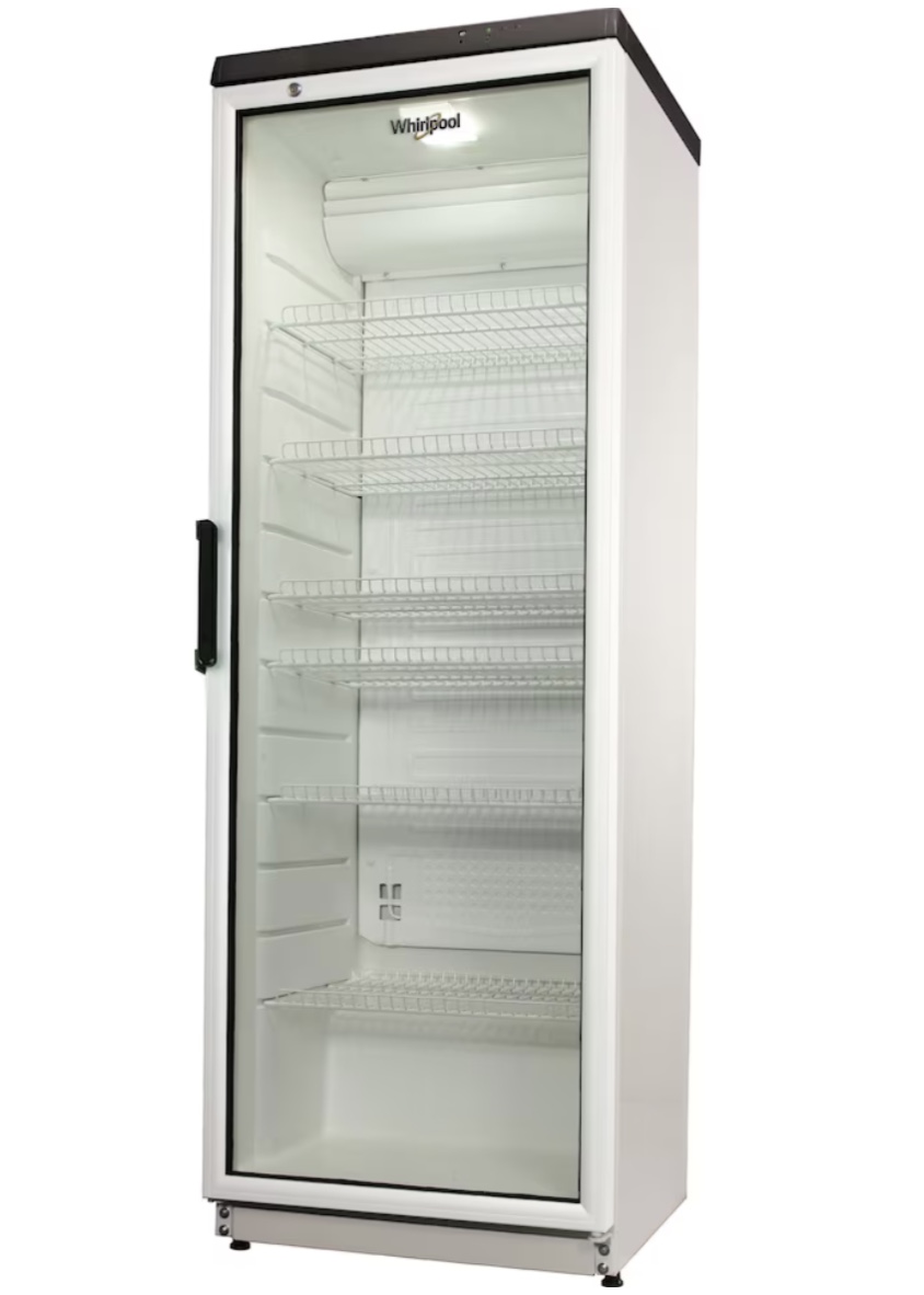 Lasiovellinen jääkaappi